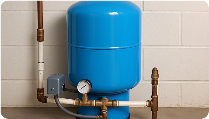 well tank installation and replacement